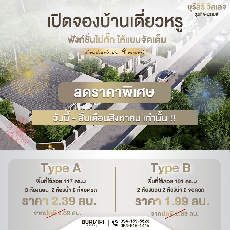 ภาพแบบบ้าน-แบบบ้านสไตล์โมเดิร์น ทรอปริคอล ไทป์ บี