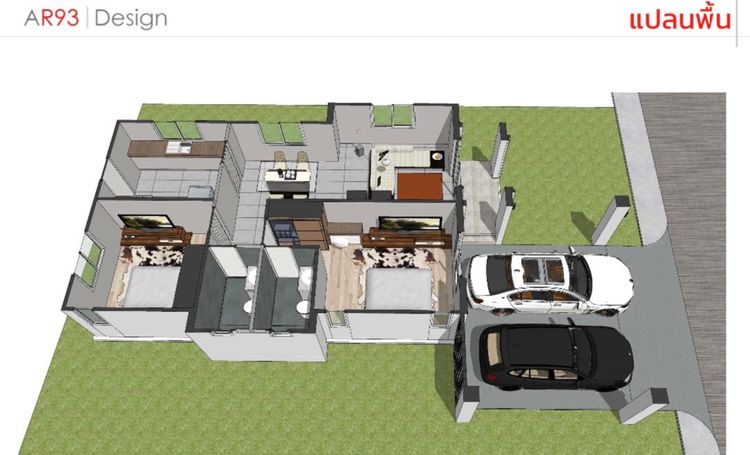 ภาพแบบบ้าน-แบบบ้านสไตล์มูจิมินิมอล ไทป์เอ