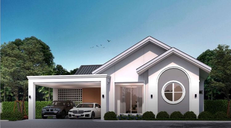 ภาพแบบบ้าน-แบบบ้านสไตล์มูจิมินิมอล ไทป์บี