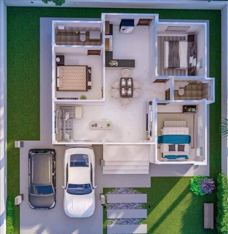 ภาพแบบบ้าน-โครงการบ้านคำนางรวย