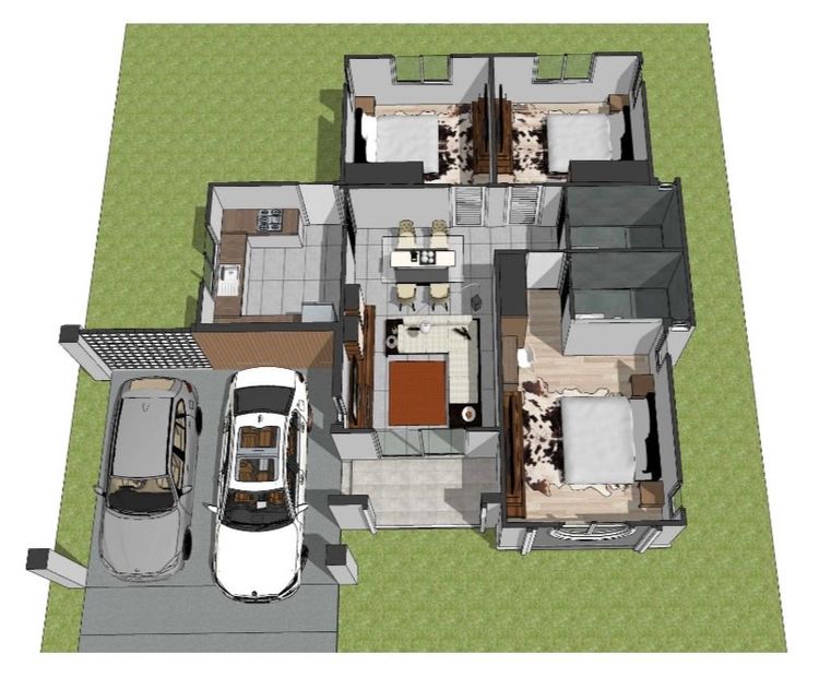 ภาพแบบบ้าน-แบบบ้านสไตล์มูจิมินิมอล ไทป์บี