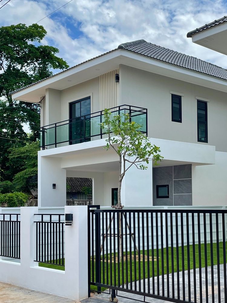 ภาพแบบบ้าน-บ้านเดี่ยวสองชั้น