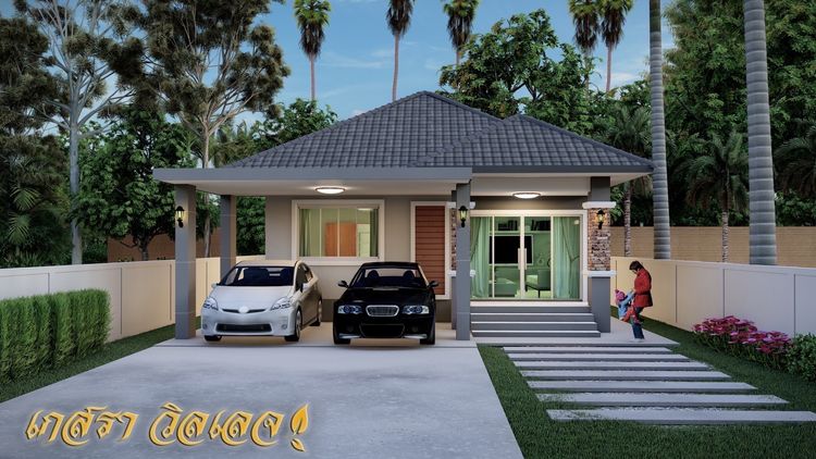 ภาพแบบบ้าน-โครงการบ้านปลาดุก