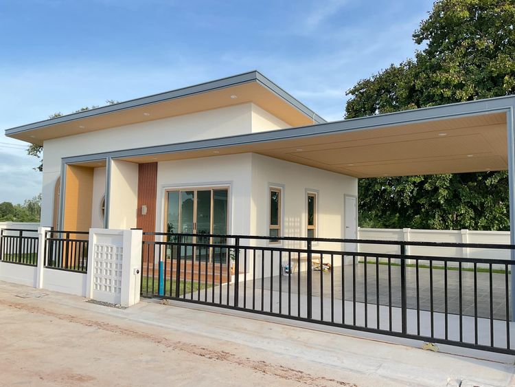 ภาพแบบบ้าน-บ้านเดี่ยวสไตล์มินิมอลมูจิ 1