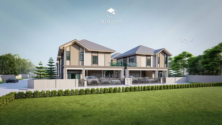 ภาพแบบบ้าน-โครงการแฮปปี้โฮม 1 แบบบ้านสไตล์นอร์ดิก