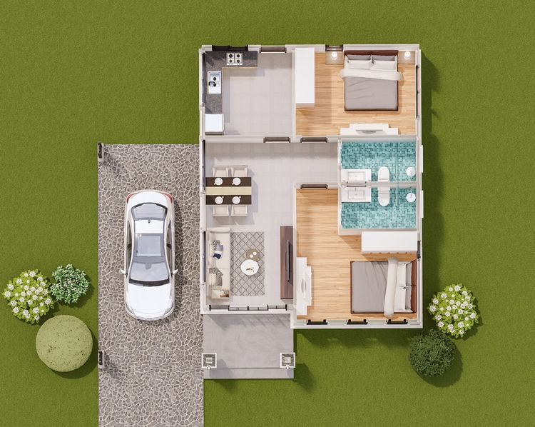 ภาพแบบบ้าน-แบบ 1