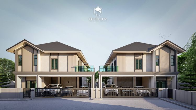 ภาพแบบบ้าน-โครงการแฮปปี้โฮม 1 แบบบ้านสไตล์นอร์ดิก