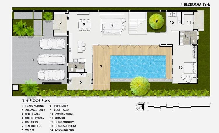 ภาพแบบบ้าน-URBAN TROPICAL