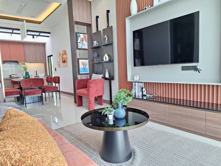 ภาพแบบบ้าน-บ้านแฝดชั้นเดียว