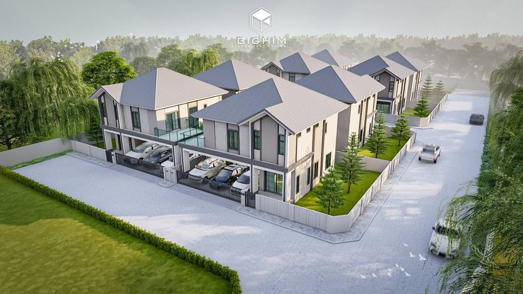 ภาพแบบบ้าน-โครงการแฮปปี้โฮม 1 แบบบ้านสไตล์นอร์ดิก