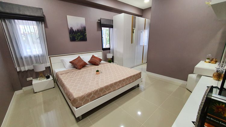 ภาพแบบบ้าน-บ้านเดี่ยว ตกแต่งพร้อมเฟอร์นิเจอร์