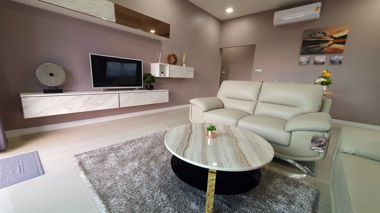 ภาพแบบบ้าน-บ้านเดี่ยว ตกแต่งพร้อมเฟอร์นิเจอร์