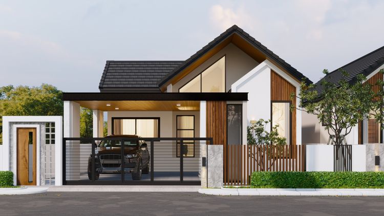 ภาพแบบบ้าน-แบบบ้านสไตล์โมเดิร์นนอร์ดิก