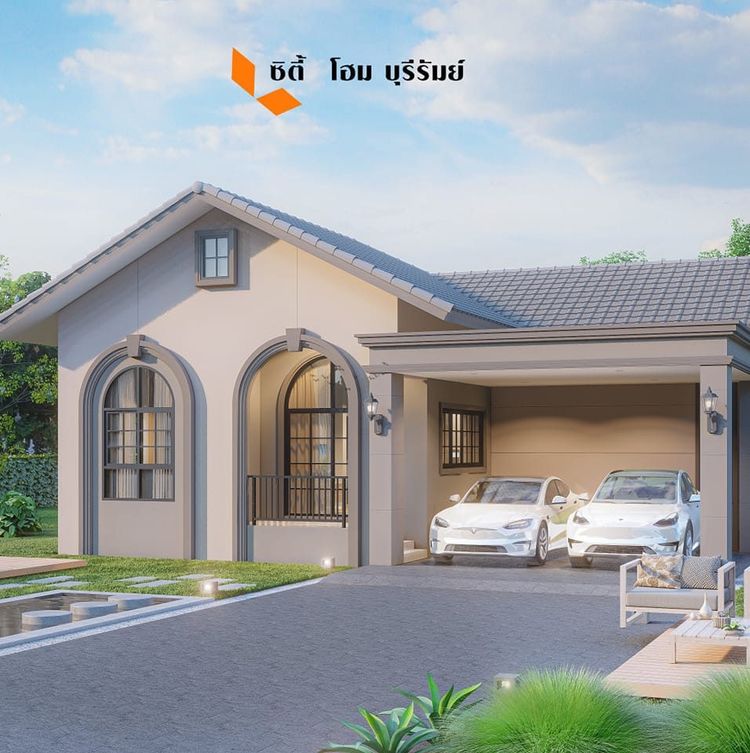 ภาพแบบบ้าน-โมเดิร์น ทรอปปิคอล Tropical Modern B