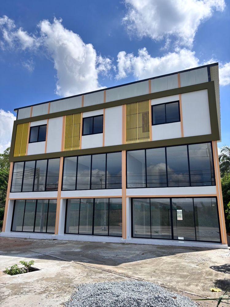 ภาพแบบบ้าน-อาคารพานิชย์ 3 ชั้น