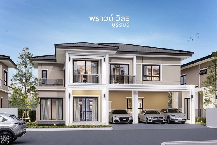 ภาพแบบบ้าน-แบบบ้านสไตล์อิงลิช Type A ACACIA