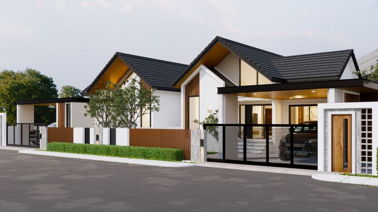 ภาพแบบบ้าน-แบบบ้านสไตล์โมเดิร์นนอร์ดิก