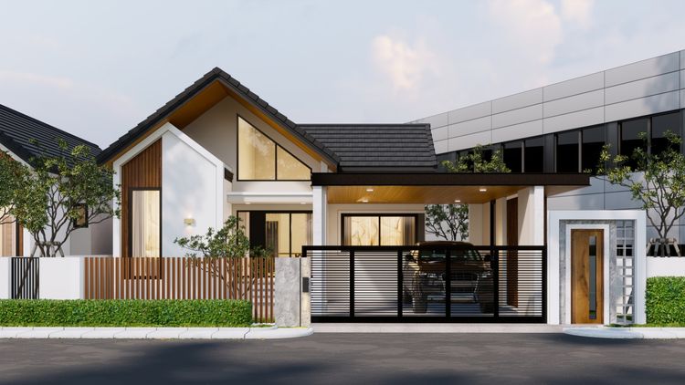 ภาพแบบบ้าน-แบบบ้านสไตล์โมเดิร์นนอร์ดิก