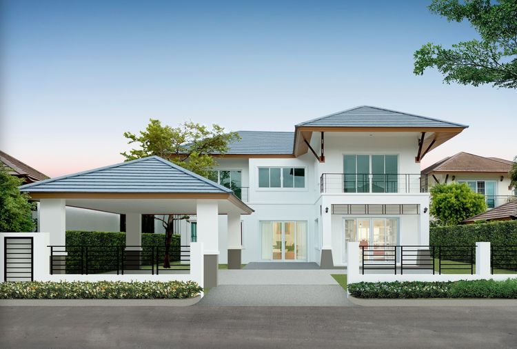 ภาพแบบบ้าน-บ้านสร้อยสุมาลี