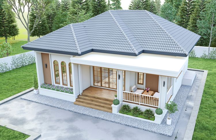 ภาพแบบบ้าน-สไตล์เทมโพราลี่ (Contemporary)