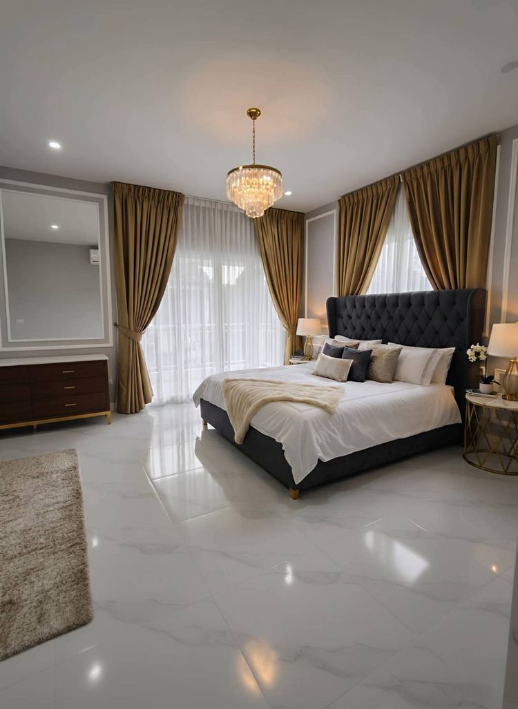 ภาพแบบบ้าน-แบบบ้านสไตล์คอนเทมโพรารี่