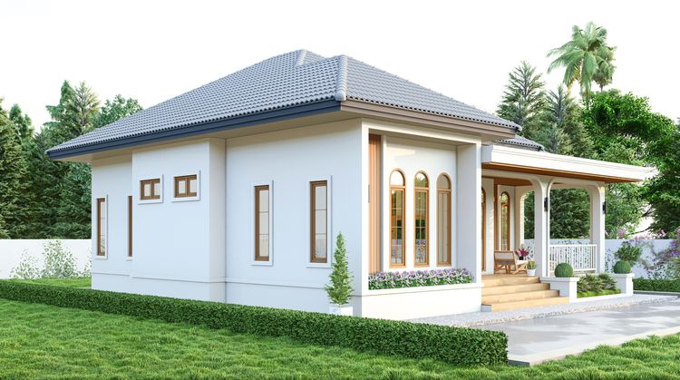 ภาพแบบบ้าน-สไตล์เทมโพราลี่ (Contemporary)