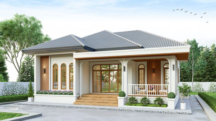 ภาพแบบบ้าน-สไตล์เทมโพราลี่ (Contemporary)