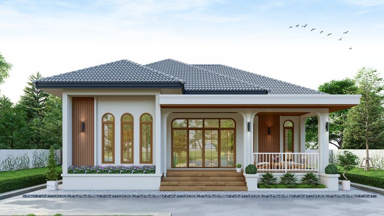 ภาพแบบบ้าน-สไตล์เทมโพราลี่ (Contemporary)