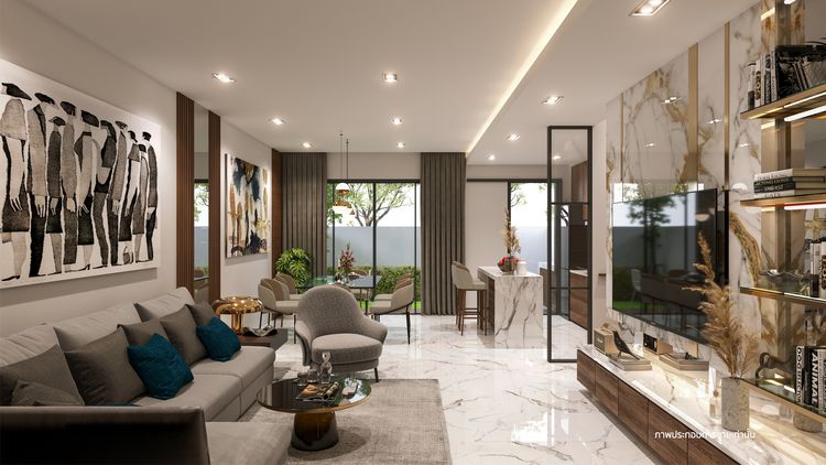 ภาพแบบบ้าน-ทาวน์โฮม