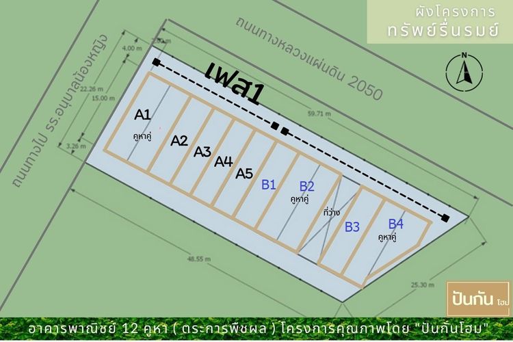 ภาพแบบบ้าน-จองวันนี้ รับส่วนลด 1แสนบาท อาคารพาณิชย์สี่แยกบ้านดอนใหญ่ ทางเข้าอนุบาลน้องหญิง