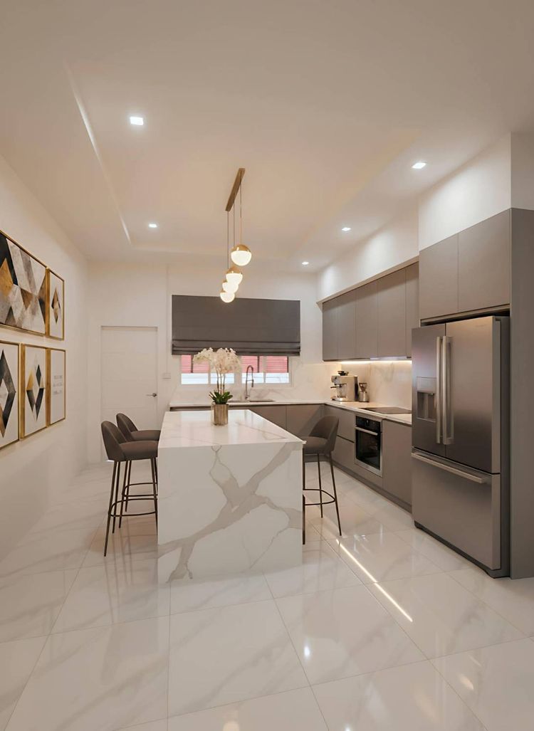 ภาพแบบบ้าน-แบบบ้านสไตล์คอนเทมโพรารี่