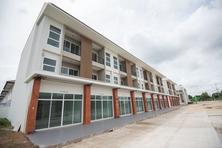 ภาพแบบบ้าน-อาคารพาณิชย์ 3 ชั้น