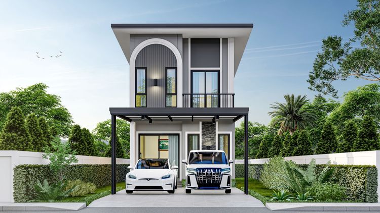 ภาพแบบบ้าน-บ้านกลอรี่