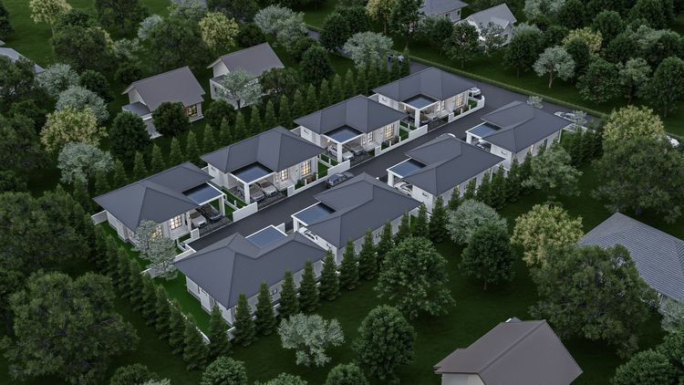 ภาพแบบบ้าน-บ้านเดี่ยวโมเดิร์นคลาสสิค