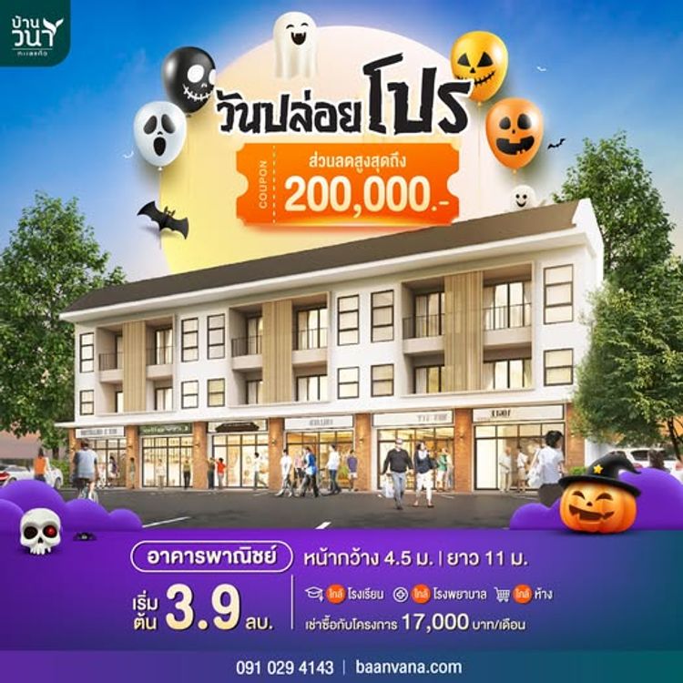 ภาพแบบบ้าน-อาคารพาณิชย์ 3 ชั้น