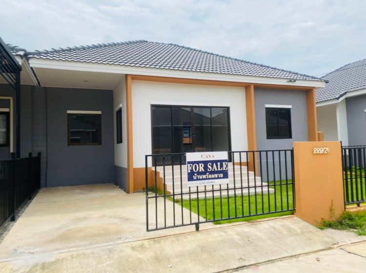 ภาพแบบบ้าน-บ้านชั้นเดียว