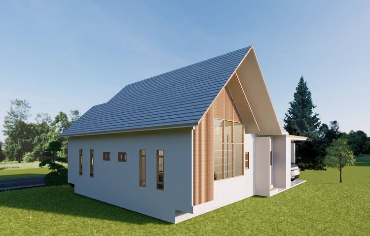 ภาพแบบบ้าน-แบบบ้านที่ 1