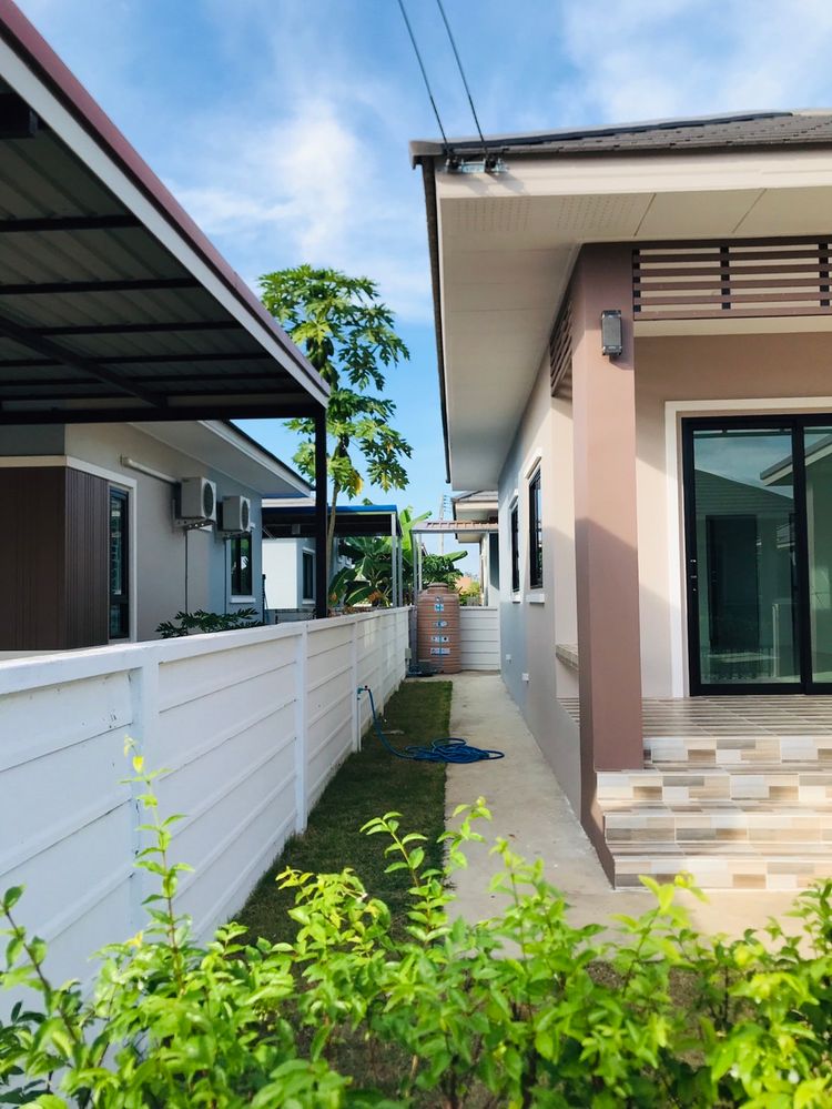 ภาพแบบบ้าน-โมเดิร์น ชั้นเดียว 2 ห้องนอน