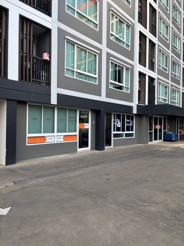 ภาพแบบบ้าน-ห้อง Shop ใต้คอนโด