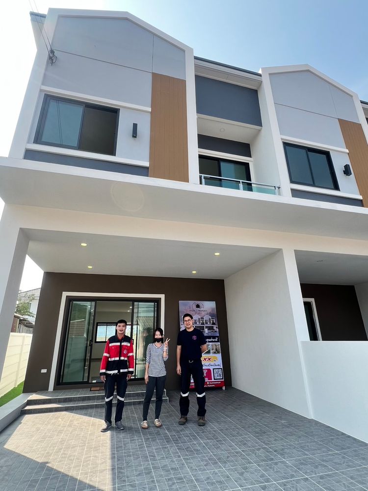 ภาพแบบบ้าน-Modern Townhome