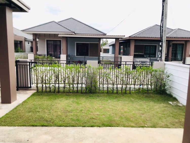 ภาพแบบบ้าน-โมเดิร์น ชั้นเดียว 2 ห้องนอน