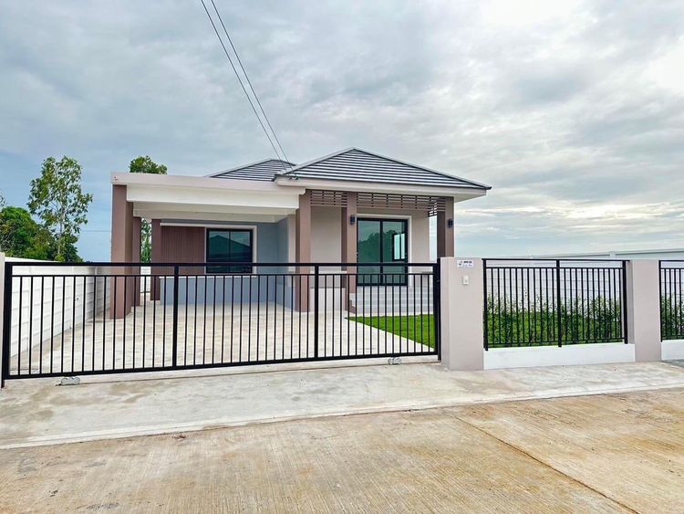 ภาพแบบบ้าน-โมเดิร์น ชั้นเดียว 3 ห้องนอน