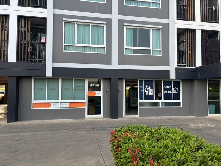 ภาพแบบบ้าน-ห้อง Shop ใต้คอนโด