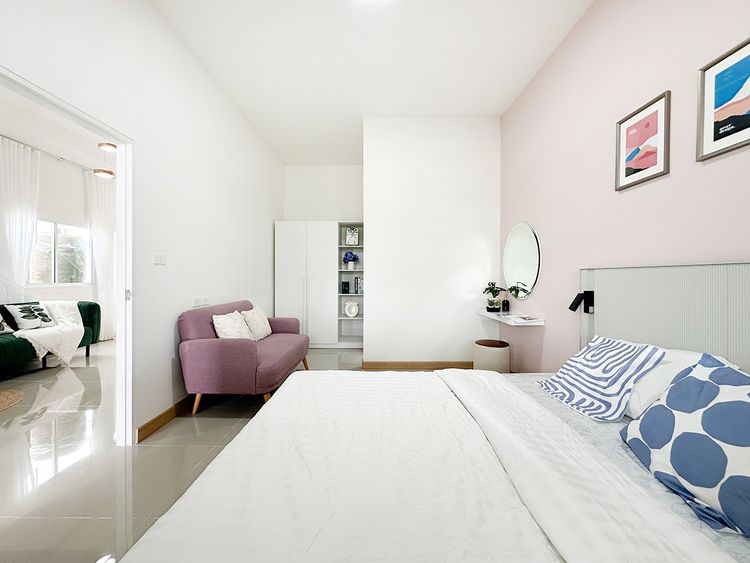 ภาพแบบบ้าน-บ้านแฝดชั้นเดียว