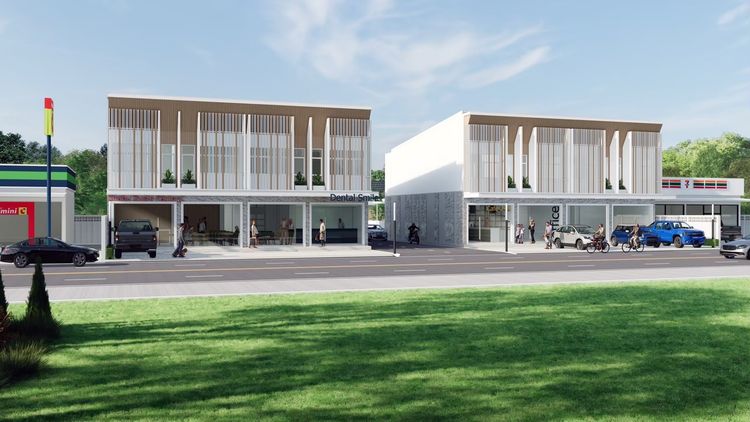 ภาพแบบบ้าน-อาคารพาณิชย์