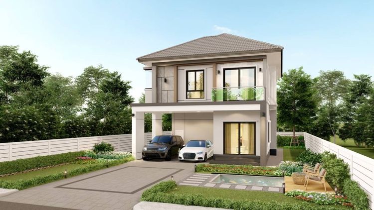 ภาพแบบบ้าน-บ้านดอปปิโอ