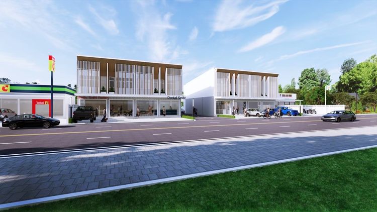 ภาพแบบบ้าน-อาคารพาณิชย์