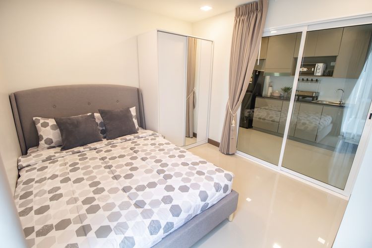 ภาพแบบบ้าน-1 ห้องนอน 1 ห้องอเนกประสงค์