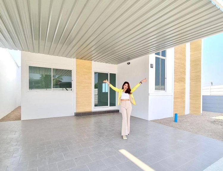 ภาพแบบบ้าน-บ้านแฝดชั้นเดียว