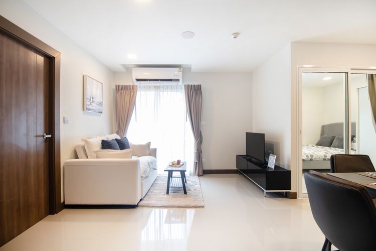 ภาพแบบบ้าน-1 ห้องนอน 1 ห้องอเนกประสงค์